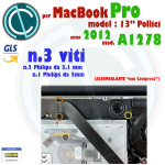 VITI SPEAKER PER APPLE MACBOOK PRO A1278 13 POLLICI ANNO 2011 2012 ALTOPARLANTE SUB