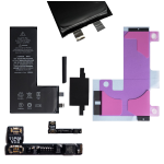 Iphone 11 pro jcid kit batteria no chip a saldare set adesivo cavo da programmare