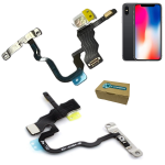 Apple iPhone X 10 power flex interruttore cavo fotocamera flash led supporto 821-01094-A1
