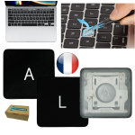Cléclips de touches + Clip ciseaux clavier français Apple Macbook Pro 13" 16" 2019 2020 2022 A2141 A2251 A2289 A2338 M1 M2