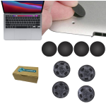 Set gommini piedini gomma per Apple Macbook pro retina 13" 15" A1706 A1707 A1708 rubben feet case 4 pcs