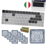 Set kit sostituzione tasti conversione tastiera italiana per Apple Macbook Pro M3 2023 A2991 A2992 16" 14" 