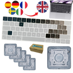 Set kit tasti conversione tastiera inglese per Apple Macbook Pro M2 2023 A2779 A2780 14" 16"